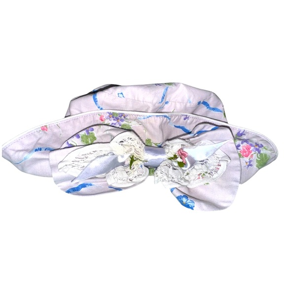 Daisy kingdom vintage lilac Floral Kids Sun flip Hat medium - Picture 1 of 6